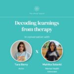 Tara Alisha Berry Instagram - "I've been going to therapy for the past 5 years. Over the years, I've gathered so many techniques in my pocket to help me with the challenges that come across my way. Therapy has changed my life" 🤍 We had a very insightful LIVE with @taraalishaberry where she spoke about her experience with therapy, the coping strategies that she has learnt, and how therapy has been a life-changing experience for her. Watch the LIVE to know more!🌱 #TheMoodSpace #mentalhealth