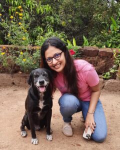 Tejashree Pradhan Instagram - Can you see that smile on his face … isnt it infectious ?? #HappyLife 🐾