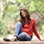 Tejashree Pradhan Instagram - Change the way you think about things, and the things you think about will change as well. #HappyLife Photography: @saneshashank Outfit @redhindia Style by @revthi.khedekar Hair and Make UP - @nishigodbole_mua @aboli_nishigodbolemuaofficial Location - @maujispaces
