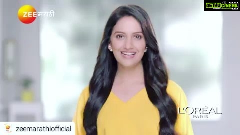 Tejashree Pradhan Instagram - #Repost @zeemarathiofficial • • • • • #TrustTheExpert #LorealParisIndia