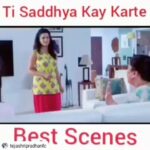 Tejashree Pradhan Instagram - Remember "Tanvi Anurag Deshpande" ? 😍😍 @zeestudiosmarathi @zeemarathiofficial @rajwadesatish @rajwadepallavi @ankushpchaudhari @urmilakothare @abhinay3 @ambekaraarya @sukanyamone9093