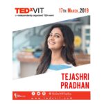 Tejashree Pradhan Instagram – The largest confluence of ideas, TEDxVIT 2019 is back with it’s 2nd edition!! TEDxVIT gives you an opportunity to experience an enthralling journey to remember for a lifetime… A platform that’s creating real impact with real ideas and extraordinary people

Hurry up!!!Avail this rare opportunity!! Block your calenders.

Date : 17 March, 2019

Venue: VIT AUDITORIUM

Time: 10am onwards

P.S. : Those who want to attend TEDxVIT , please  register on www.tedxvit.com