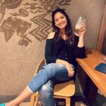 Tejashree Pradhan Instagram - It's never too late for a coffee, after all it's morning somewhere in the world. #HappyLife