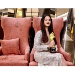 Tia Bajpai Instagram - Thank you @middayindia for this award. Iconic Singer & Actor it is 💎 #TiaB #middayiconicawards2020 #upgrade #IconicActorAndSinger