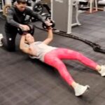 Vaidehi Parashurami Instagram - Monday motivation!!! @sandeep_mohite77 @regius_gym