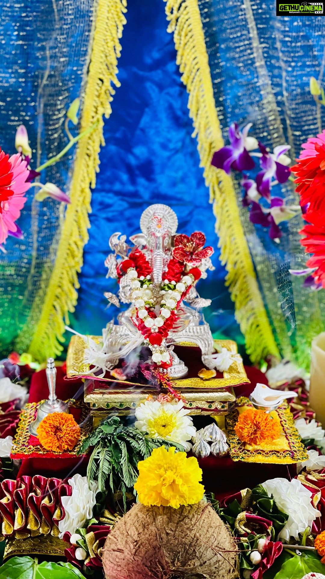 Vaidehi Parashurami Instagram - पुढच्या वर्षी लवकर या! 🙏🏻