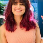 Vaidehi Parashurami Instagram – Change is good! 🔴
#fringe #redhighlights
#haircut #haircolor
#transformation #newlook
#meetmytwin