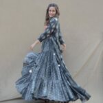 Vaidehi Parashurami Instagram - Twirl that skirt! #fridayfeeling #partymood #allworkandnoplaymakesjackadullboy #workhardpartyharder