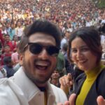 Vaidehi Parashurami Instagram - मराठी तरूणांबरोबर केलाय live reel… जग्गु आणि Juliet बद्दल audience चा excited आहे Feel ! Release ला १ दिवस बाकी ! #jagguaanijuliet #10feb #young #romance