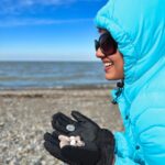 Vidhya Instagram - Winter walk🥶❄️ Geneva-on-the-Lake, Ohio
