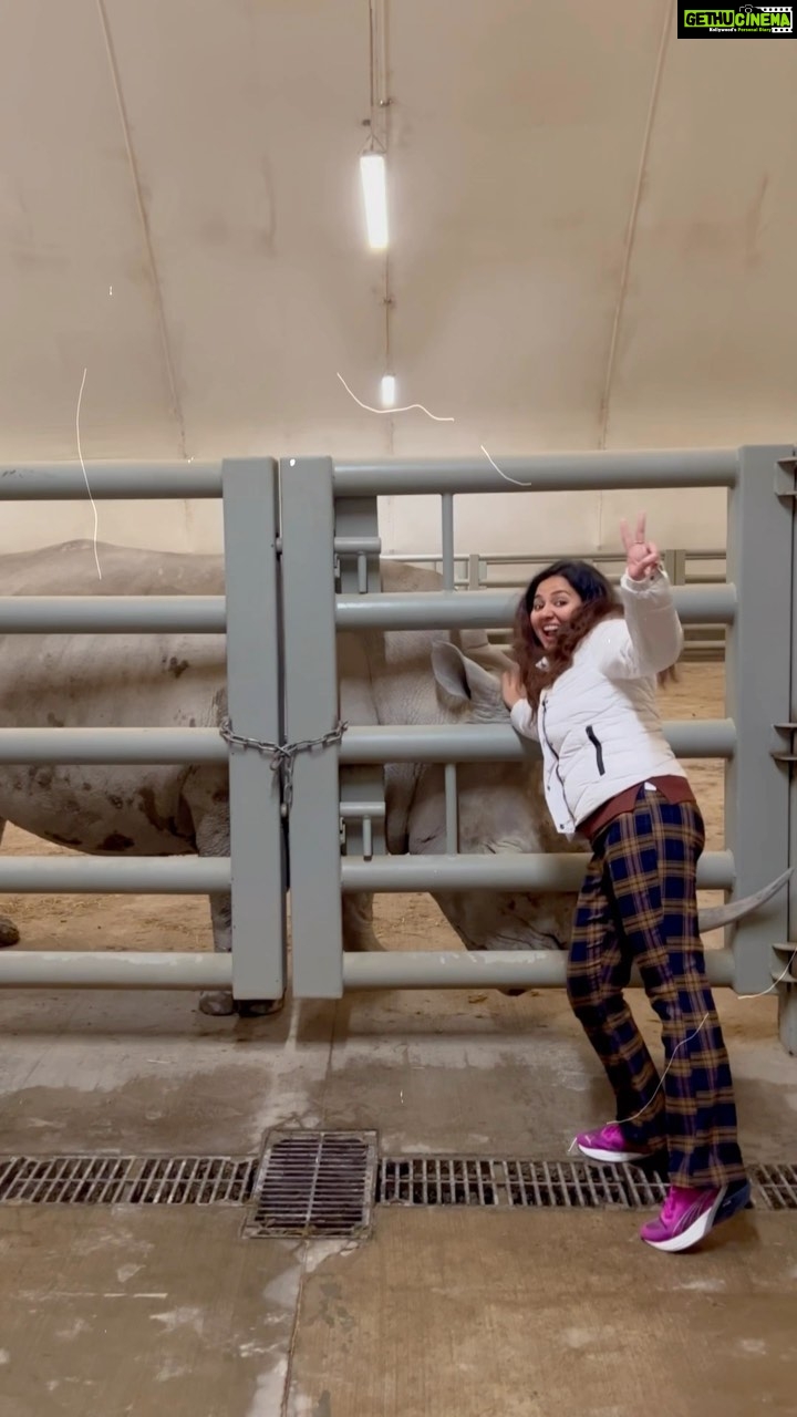 Vidhya Instagram - A day with the Rhinos🤎 Cumberland, Ohio