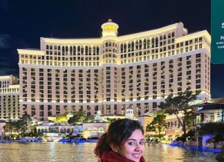 Vidhya Instagram - Las Vegas😀 Las Vegas, Nevada