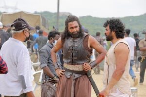 Vikram Prabhu Instagram - Enjoyed everything about working in #ponniyinselvan . Today we get to see the completion of the story. Grateful for all the wonderful memories on location. Now to watch #PS2 in theatre today! Best wishes to the entire #PS team 👍 
#parthibendrapallavan #maniratnam #actorslife #unforgettable #2023
