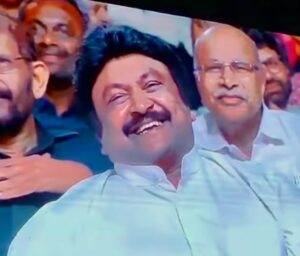 Vikram Prabhu Instagram - ⭐️ A night to remember! #stars #legends #cinema #actors #friends #family #ps1
