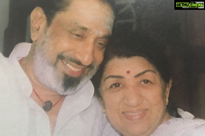 Vikram Prabhu Instagram - #Latamangeshkar Ji A Legend, an icon & a family member. Love and Respect 💔💔💔💔 #liveforeverthroughyoursongs 🙏