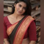 Aadhirai Soundarajan Instagram - Happy Pongal All🍁 Team❣ Saree : @studioraga.in Photography : @sat_narain @shotsbyuv @the.portrait.culture MUA : @hairtales.by.punithavathy #happypongal #pongal #aadhiraisoundararajan #casuallook #saree #sareelove #sareelook #festival #homely #homelygirl #girl #love #traditional #traditionalwear #cute #chennai #besantnagar #beach #kollywoodcinema #actorslife #tamilcinema #happy Chennai, India