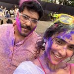 Aakanksha Singh Instagram - Happpyyyy holiii everyone ♥️ And here’s my holi dump 😍#happyholi 🎨