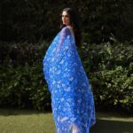 Aakanksha Singh Instagram - Jaipur 💙 💆🏻‍♀️💄 @meghapanchalmakeup 🥻@baisegaba 💍 @namasyajewellery 📸 @inaflare #royaljewelleryshow #jaipur #aakankshasingh