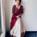 Aakanksha Singh Instagram – Dressed up for something new ♥️ #newbeginnings ♥️
@aayeshaa.mariam @sapnaaum.makeover.artistry Chennai, India