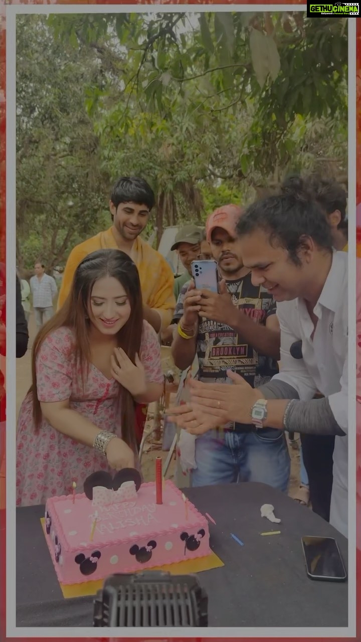 Aalisha Panwar Instagram - B’day celebration on the set ., 🫶👼🎂