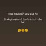 Aanchal Khurana Instagram - Share if you relate with me bro 🙌🫡 . . . . . . . . . #thoughtoftheday #quoteoftheday #bakchodbilli #aanchalkhurana #mountaindew #hrithikroshan #vibe #reelitfeelit