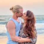 Aashka Goradia Instagram - I get to love you @ibrentgoble ♥️ #missmyman . . . . . . . . . #parentstobe #dadtobe #momtobe Goa