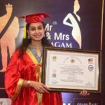 Abhinaya Instagram - I am very delighted and excited to share that I have been awarded with DOCTOTRATE by St. Mother Theresa University. I am very honoured to have received such an esteemed award. I am very thankful to my family, friends and my dear FANS for all the support and trust you kept on me. Special thanks to Mr. John and Indian Media works.