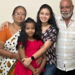 Abhinaya Instagram - Happy 40th anniversary, mom and dad. I love you so much. God's gift to me. ❤️❤️❤️