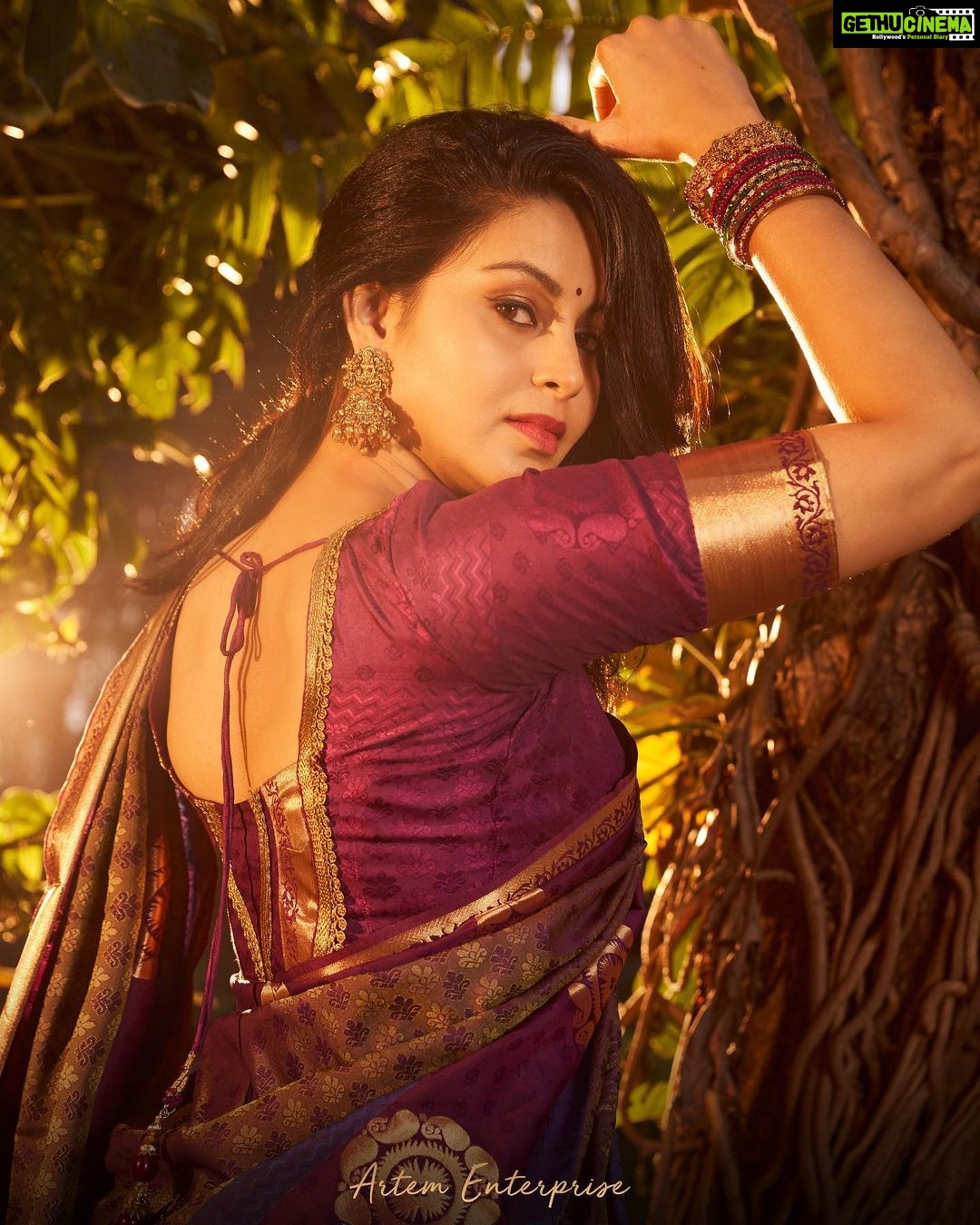Abhinaya Instagram - 📸 @artem.enterprise 💄 @ramurayarapu