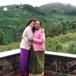 Abhinaya Instagram - When it is really COLD outside, the best source to keep myself warm is by hugging my MOTHER... Especially when she is fat😬😬🤪🤪it feels good. The entire world don’t forget how special MOM’s hug is. Kodaikanal, tamil nadu