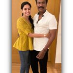 Abhinaya Instagram – Very very happy after meeting my Godfather in Hyderabad, after a very long time. He’s been my strength throughout my carrier n will be throughout my life. ❤️ @thondankani