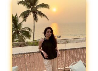 Abhinaya Instagram - #beach #sunset 🌅