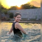 Abhinaya Instagram - #hampi 🏊‍♀️ 🏊‍♀️ 🏊‍♀️