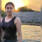 Abhinaya Instagram - #hampi 🏊‍♀️ 🏊‍♀️ 🏊‍♀️