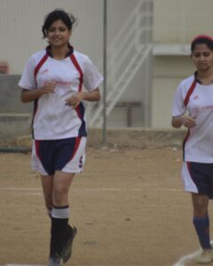 Aditi Balan Instagram - Fifa World Cup reminded me of my college days. Nothing else mattered in college. Here’s throwback to those footy days.