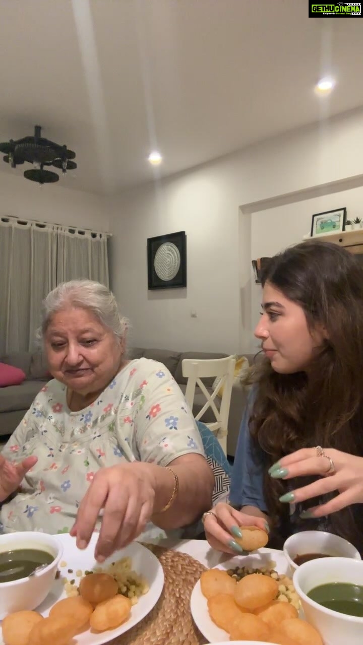 Aditi Bhatia Instagram - “GOLGAPPA” Party with Nani ☺️❤️