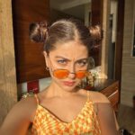 Aditi Bhatia Instagram – space buns 👽 Mumbai, Maharashtra