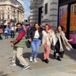 Aditi Ravi Instagram - 🫂🫂🫂🫂 @biju_sopanamoffl @nisha_sarangh @arushi_jaimon #fun #london #reelitfeelit #reels