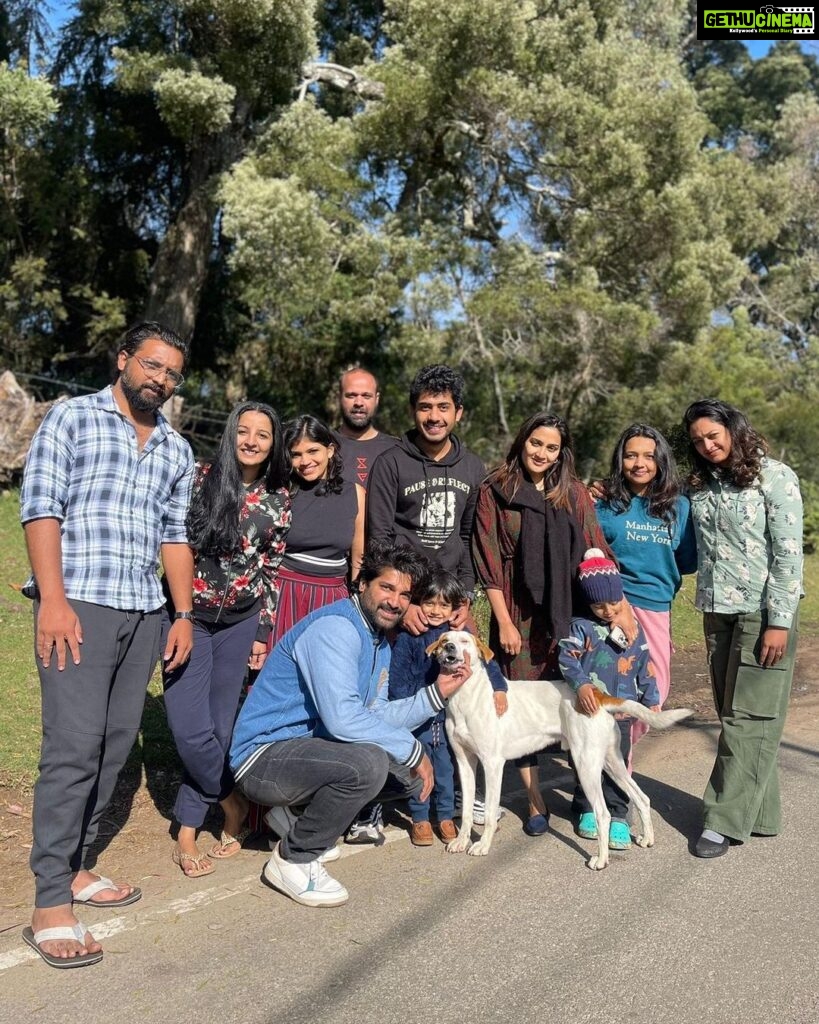 Aditi Ravi Instagram - This trip is a ‘close to heart’ one for me. I genuinely felt at home even when I was away from home. Some friendships hit different, I felt it this time…🫂 by the way, where to next?? 😊🚌 A few days spanned with all emotions 💯 i love you all @maheswarirkrishnan @sonujacob.official @limiteddd_edition #swathy @thechandhunadh @anu.mohan.k @nikhilanand_writer @padmaraj_ratheesh @raakz.ashraa #neelan #jjayyden #love 🐶❤️ #hunt 😈 missed u @anusree_luv #stillimthere #upsanddown #friendslikefamily #travel