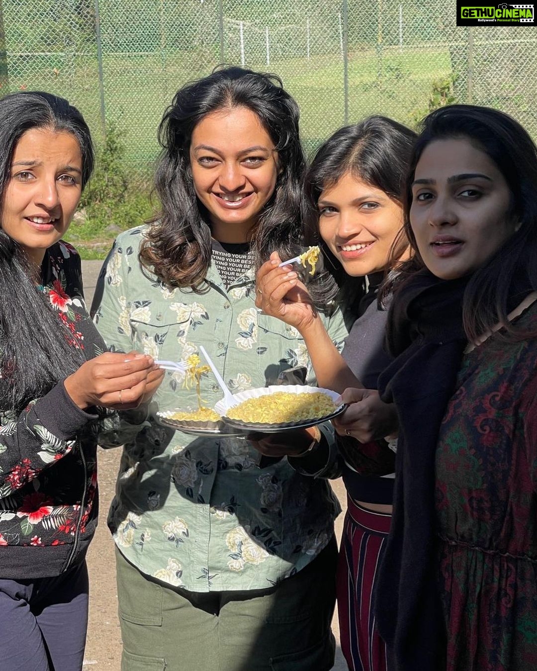 Aditi Ravi Instagram - This trip is a ‘close to heart’ one for me. I genuinely felt at home even when I was away from home. Some friendships hit different, I felt it this time…🫂 by the way, where to next?? 😊🚌 A few days spanned with all emotions 💯 i love you all @maheswarirkrishnan @sonujacob.official @limiteddd_edition #swathy @thechandhunadh @anu.mohan.k @nikhilanand_writer @padmaraj_ratheesh @raakz.ashraa #neelan #jjayyden #love 🐶❤️ #hunt 😈 missed u @anusree_luv #stillimthere #upsanddown #friendslikefamily #travel