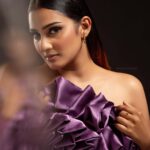 Aditi Ravi Instagram - 😈😈😈 📸 @arun_payyadimeethal 💄& 💁🏻‍♀️ @sreegeshvasan_makeupartist 👗 @damanz.designs #😈 #feltflower