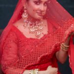 Aditi Ravi Instagram - ❤️ ❤️ ❤️ Photography - @nostalgiaevents.in Costume - @kahani_stories_in_thread MUAH - @merins_remyamerin Jewellery- @meralda.jewels Location - @portmuziriskochi #red #instagram