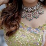 Aditi Ravi Instagram - lehja lehja dil lehja lehja 🎶… Photography - @nostalgiaevents.in Costume - @kahani_stories_in_thread MUAH - @merins_remyamerin Jewellery- @meralda.jewels Location - @portmuziriskochi #lehnga #smile #instagood
