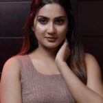 Aditi Ravi Instagram - clarity brings serenity 🤎 📸 : @jishnumurali_ 💄: @_arya_jithins_makeover Hair : @makeovers_by_anjaly 👗 : @yla_designs VC : @joseph_seby__ Retouching : @abhishek__asokan @maliekal.heritance.cherai #serenity #instagram #new