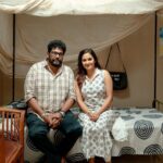 Aditi Ravi Instagram - With the One and Only Shaji Kailas sir !! thankyou so much for your blessing and words sir.. I'm really proud to be working with shajisir and his team 😎 Really excited !! 📸 : @saabi_vintager 😊 #hunt #2023 #film #whatcouldiaskmore #shootinprogress Ahalia Ayurveda Medical College Hospital