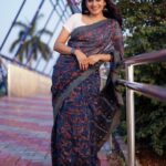 Aditi Ravi Instagram - Perseverance : the ability to know you will make it to the end 📸 @arif_ak_photography saree @junglefowl.in #smile #instagram