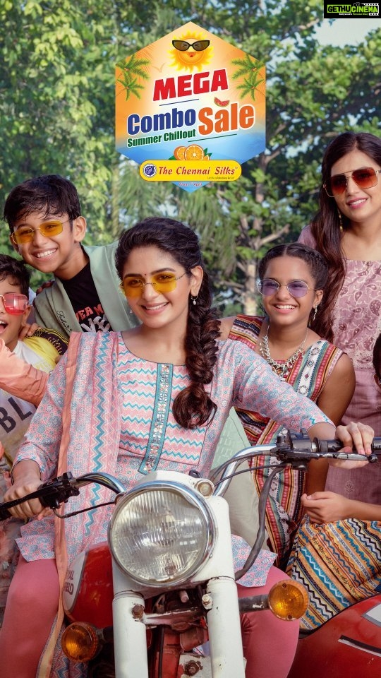 Aditi Shankar Instagram - Let's shine through Summer's catchy combo chillout sale, make you look cool and classy, and feel the breeze of our breathtaking outfits Shop Online: https://www.thechennaisilks.com Worldwide shipping is available. WhatsApp us at +91 99948 11711 @sm.maran @george_dop @dineshmaster_official @pradeeperagav @anuvardhan @saraswatisathya @tipusingerofficial Thank you all... #thechennaisilks #summersale #megasale #summercollections #weddingdress #sixyards #puresilk #trendingpost #indianwedding #clothing #menswear #kidswear #aditishankar #RamdanMubarak #silksarees #reelitfeelit #salwar #summerad #reelsinstagram #tamilnewyear #viralreels #familyshopping #chillout #festivewear #ginessworldrecord #worldmostexpensive #celebrationbegins❤️