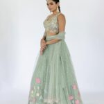 Aditi Shankar Instagram - Crazy but Desi ✨ . . . . . . . . . . . . . Styled by: @dr.vinothinipandian 💄: @artistrybyfathi 📸: @kiransaphotography Accessories: @evesspatikas Flowers: @the_bridal_store_chennai