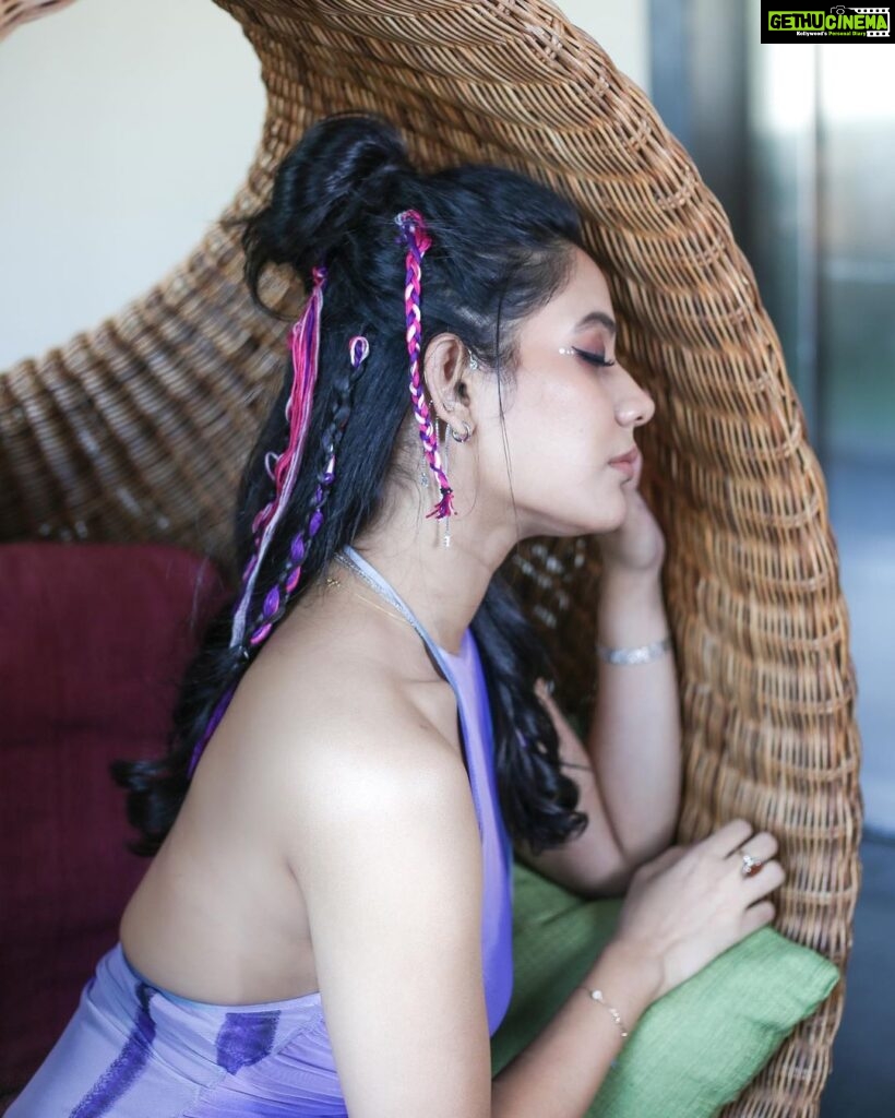 Aishwarya Dutta Instagram - Boho vibes Shot by @you_and_i_studios Designer @anand.aries MUA @tarangini_mua Hair @viji_makeover