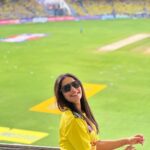 Aishwarya Dutta Instagram – Always a Csk fan 💛💛💛💛💛💛
